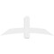 Ekena Millwork Bellingham Architectural Grade PVC Gable Bracket, 60"W x 22 1/2"H x 6"D x 6"F, 9/12 Pitch GBP060X23X0606BEL00 - alternate 3